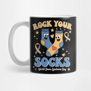 Rock Your Socks World Down Syndrome Awareness Day Mug